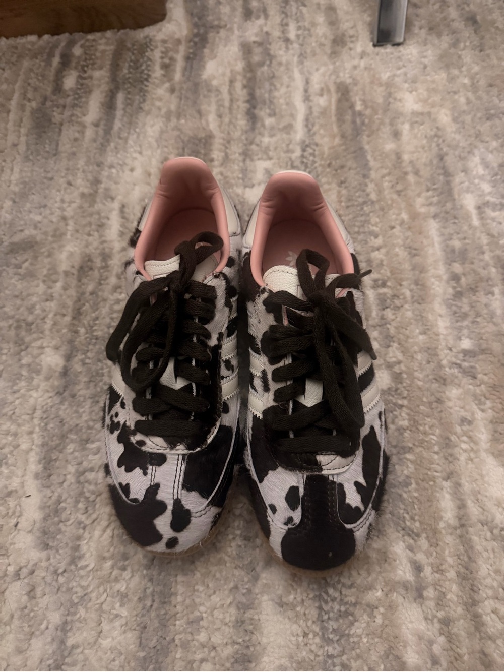 Adidas Cow Print Sneakers
